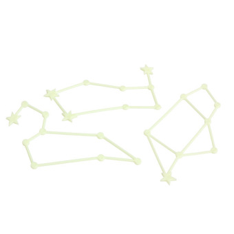Amart Wall Sticker Fluorescent Plastic Home Decorate Wall Art Glow In The Dark(Zodiac) - Intl Desember 2018 - 3 Amart Wall Sticker Fluorescent Plastic Home Decorate Wall Art Glow in the Dark(Zodiac) - intl - 3