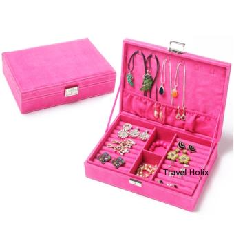 Anekaimportdotcom Jewellery Box / Kotak Perhiasan Dan Aksesoris /Tempat Perhiasan A204 - Red Wine Juli 2019 - 3 Anekaimportdotcom Jewellery Box / Kotak Perhiasan dan Aksesoris /Tempat Perhiasan A204 - Red Wine - 3