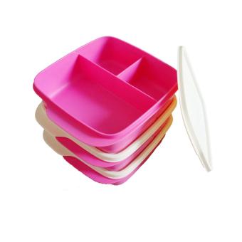( Beli 1 Gratis 2 ) Kotak Makan / Bekal Tupperware lolly Tup - 2 ...