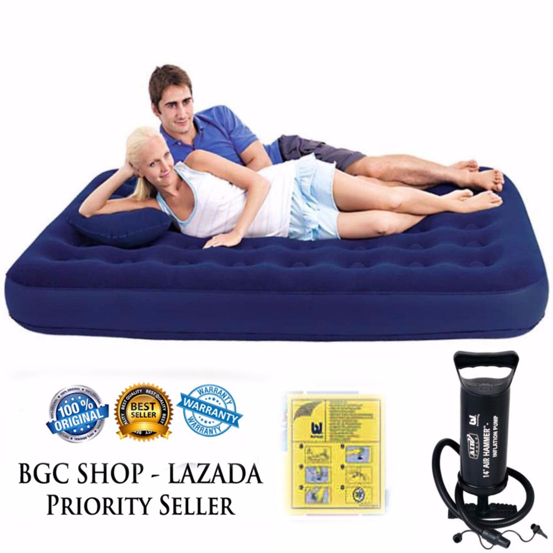 Bestway Kasur Angin Twin + Pompa Angin 12\ Bestway Kasur Angin Twin + Pompa Angin 12\