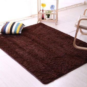 Bluelans Ruang Tamu Lantai Karpet Berbulu Lembut 60 Cm X 120 Bluelans Ruang Tamu Lantai Karpet Berbulu Lembut 60 Cm X 120 Kopi