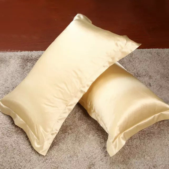 BolehDeals 2 X Sutra Satin Lembut Bantal Sarung Bantal Bed Standardekorasi-Tan Juni 2019 - 2 BolehDeals 2 x sutra Satin lembut bantal sarung bantal Bed standardekorasi-Tan - 2