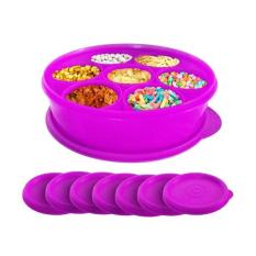 Calista Oedo Container Bulat /Circle Container/Set 8 Buah - B036