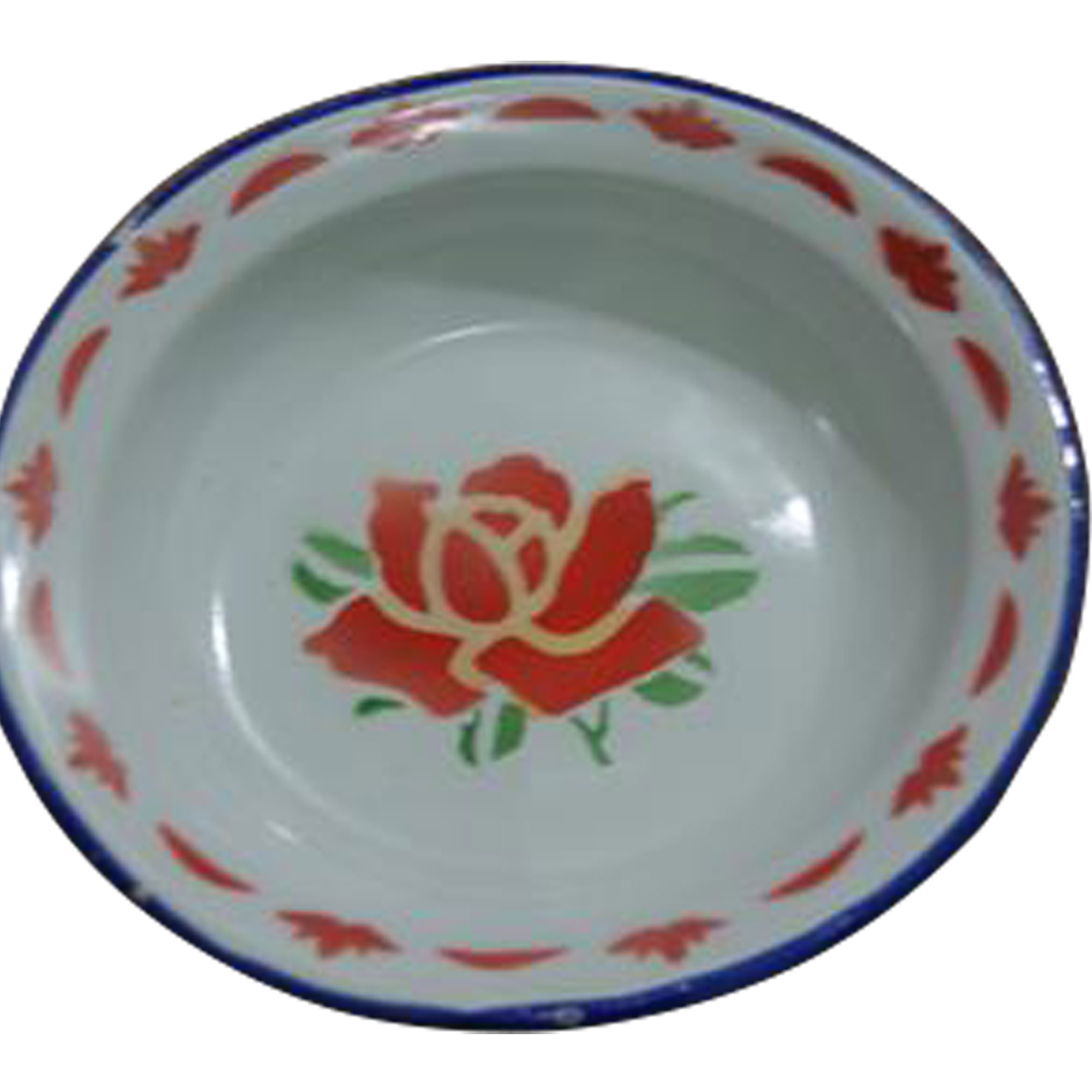 Djogja Market  - Piring Seng / Piring Vintage Model Bunga