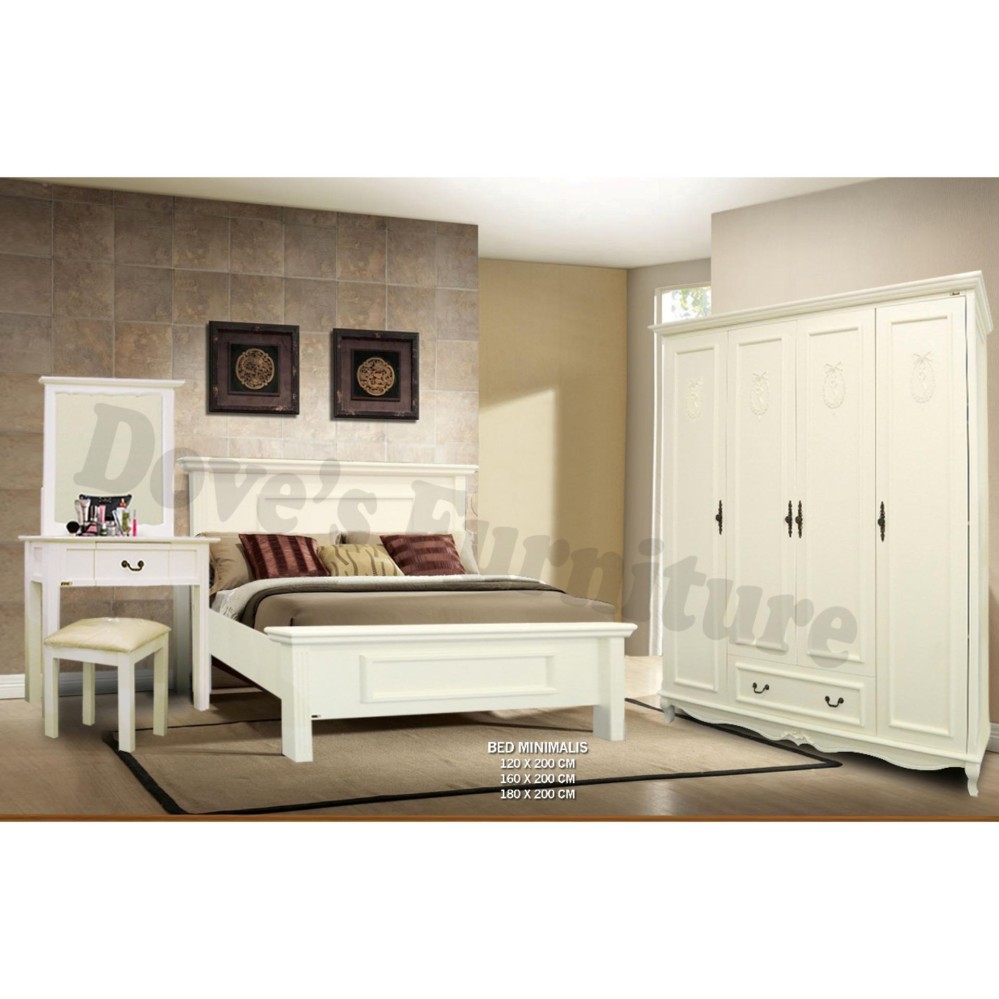 Dove's Furniture Tempat Tidur Minimalis uk.160 FREE ONGKIR Jawa + Bali Dove's Furniture Tempat Tidur Minimalis uk.160 FREE ONGKIR Jawa + Bali