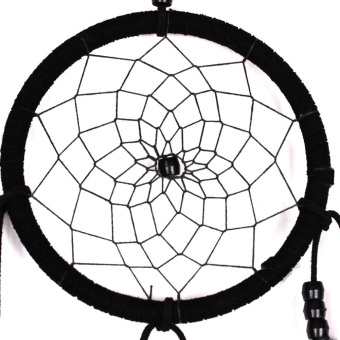 Dream Catcher Bersih Dengan Dekorasi Gantungan Bulu Hitam Mei 2019 - 5 Dream Catcher Bersih Dengan Dekorasi Gantungan Bulu Hitam - 5