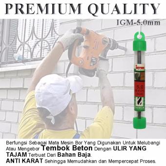 ... EELIC MAB-I5.0mm Mata Bor Beton 5.0mm Berbahan High Speed Steel ...