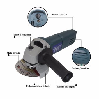 EELIC MEG-6100S Mesin Grinda 220 Volt 670 Watt Untuk Pemotong Besi Pemotong Kayu Juli 2018 - 2 EELIC MEG-6100S Mesin Grinda 220 Volt 670 Watt Untuk Pemotong Besi Pemotong Kayu - 2