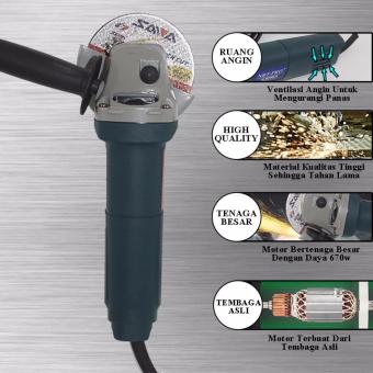 EELIC MEG-6100S Mesin Grinda 220 Volt 670 Watt Untuk Pemotong Besi Pemotong Kayu Juli 2018 - 4 EELIC MEG-6100S Mesin Grinda 220 Volt 670 Watt Untuk Pemotong Besi Pemotong Kayu - 4