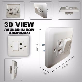 EELIC SAR-103 4 PCS SAKLAR KOMBINASI STOPKONTAK IN BOW TEMBOK SERBAGUNA April 2018 - 2 EELIC SAR-103 4 PCS SAKLAR KOMBINASI STOPKONTAK IN BOW TEMBOK SERBAGUNA - 2