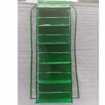 EMWE Hanging Bag Organizer Zipper HBOZ Rak Tas Gantung ResletingHBO Retsleting HIJAU Juni 2018 - 3 EMWE Hanging Bag Organizer zipper HBOZ Rak Tas Gantung resletingHBO retsleting HIJAU - 3