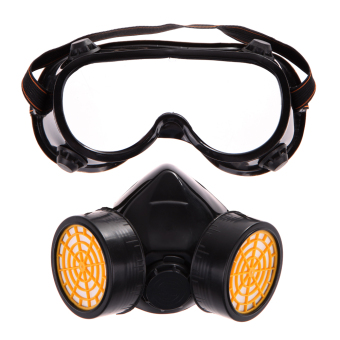 Beli Karbon Aktif Double Gas Kimia Alat Pernafasan Masker 