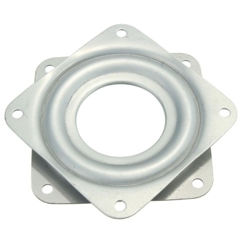 Heavy Duty Metal Bearing Rotating Swivel Turntable Plate TV Rack Desk Lazy Susan Square 3 Inch - Intl November 2019 - 4 Heavy Duty Metal Bearing Rotating Swivel Turntable Plate TV Rack Desk Lazy Susan Square 3 inch - intl - 4