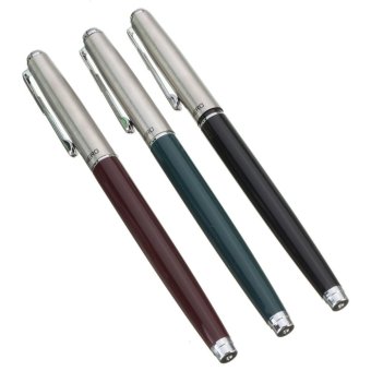 Hero 007 Fine Nib Fountain Pen Students Businessmen Blue- Intl Mei 2018 - 4 Hero 007 Fine Nib Fountain Pen Students Businessmen Blue- intl - 4
