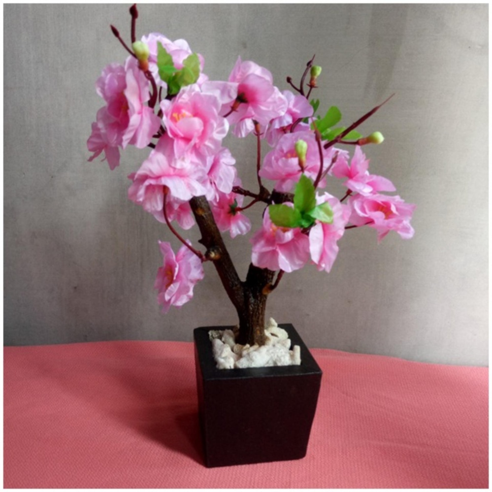 Hiasan Meja Tamu Bunga Sakura Model Yaezakura Mini Indonesia Hiasan Meja Tamu Bunga Sakura Model Yaezakura Mini Indonesia