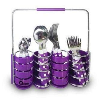 Hasil gambar untuk Oxone OX-5100 24 Pattern Cutlery Set Stripes