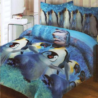 Lady Rose Sprei Queen Motif Penguin 160x200 cm
