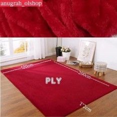karpet bulu lembut /tikar uk 200x120x2cm