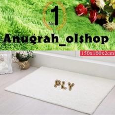 karpet bulu rasfur lembut/tikar uk 120x100x2cm