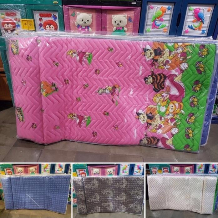 Kasur Busa Lipat 100x180cm Plus Bantal Uniland Kain Kualitas Tinggi Kasur Busa Lipat 100x180cm Plus Bantal Uniland Kain Kualitas Tinggi