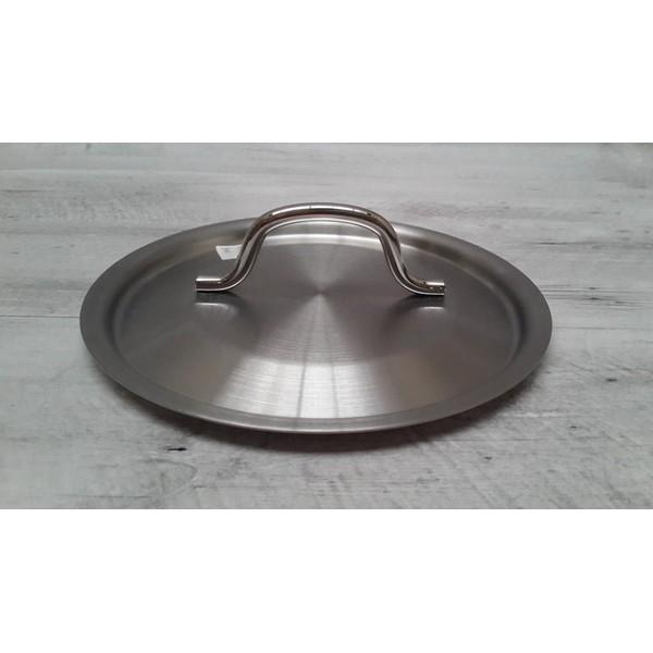 Kidstafun - BIMA CHEFS TUTUP PANCI FULL STAINLESS UKURAN 16CM - BP19016C - Multicolor