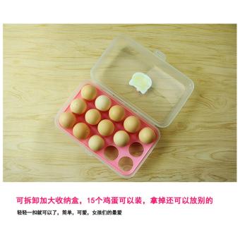 Kotak Telur Isi 15 Grid Egg Box Egg Case Tempat Penyimpanan TelurRak Telur Kitty Kucing Pebruari 2019 - 2 Kotak Telur isi 15 Grid Egg Box Egg Case Tempat Penyimpanan TelurRak Telur Kitty Kucing - 2