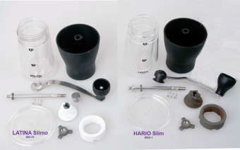 Latina Handy Grinder Gilingan Tangan Ceramic Burrs Slimo Handy
