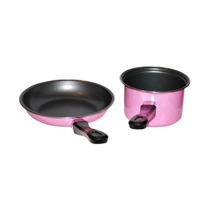 Maspion Panci Susu 14cm + Frypan 20cm (warna random)