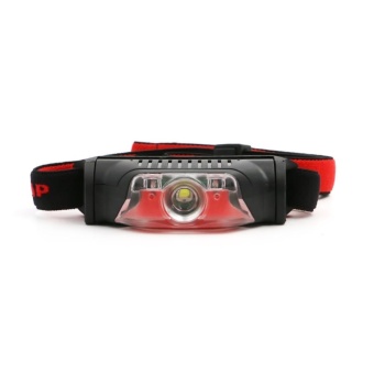 Mini Super Bright Headlight XPE + 2 LED 4 Mode Headlamp Head TorchLamp - Intl Pebruari 2019 - 2 Mini Super Bright Headlight XPE + 2 LED 4 Mode Headlamp Head TorchLamp - intl - 2