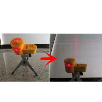 Multifungsi Laser waterpas menyamaratakan dengan Tripod vertikal garis horisontal alat ukur - International