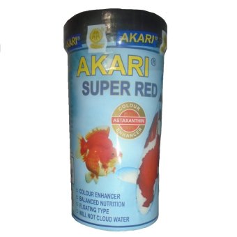 Gambar NDpets   Makanan Ikan Akari Super Red