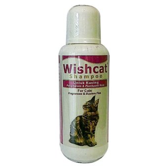 Gambar Obat Hewan Shampoo Bulu Kucing Wishcat