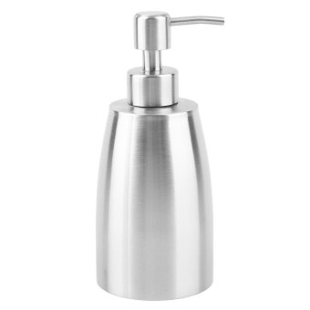 Oh Stainless Steel Pompa Dispenser Sabun Cair Lotion Pembersihtangan Botol Perak Pebruari 2019 - 2 Oh Stainless Steel pompa dispenser sabun cair lotion pembersihtangan botol Perak - 2