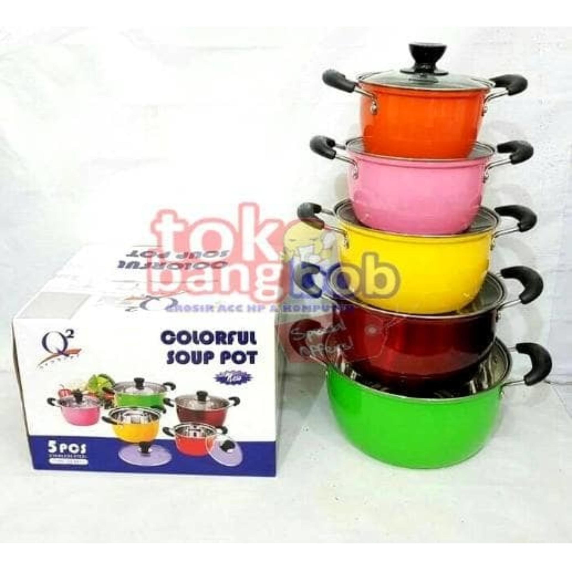 PANCI SET Q2 SOUP POT ISI 5PCS