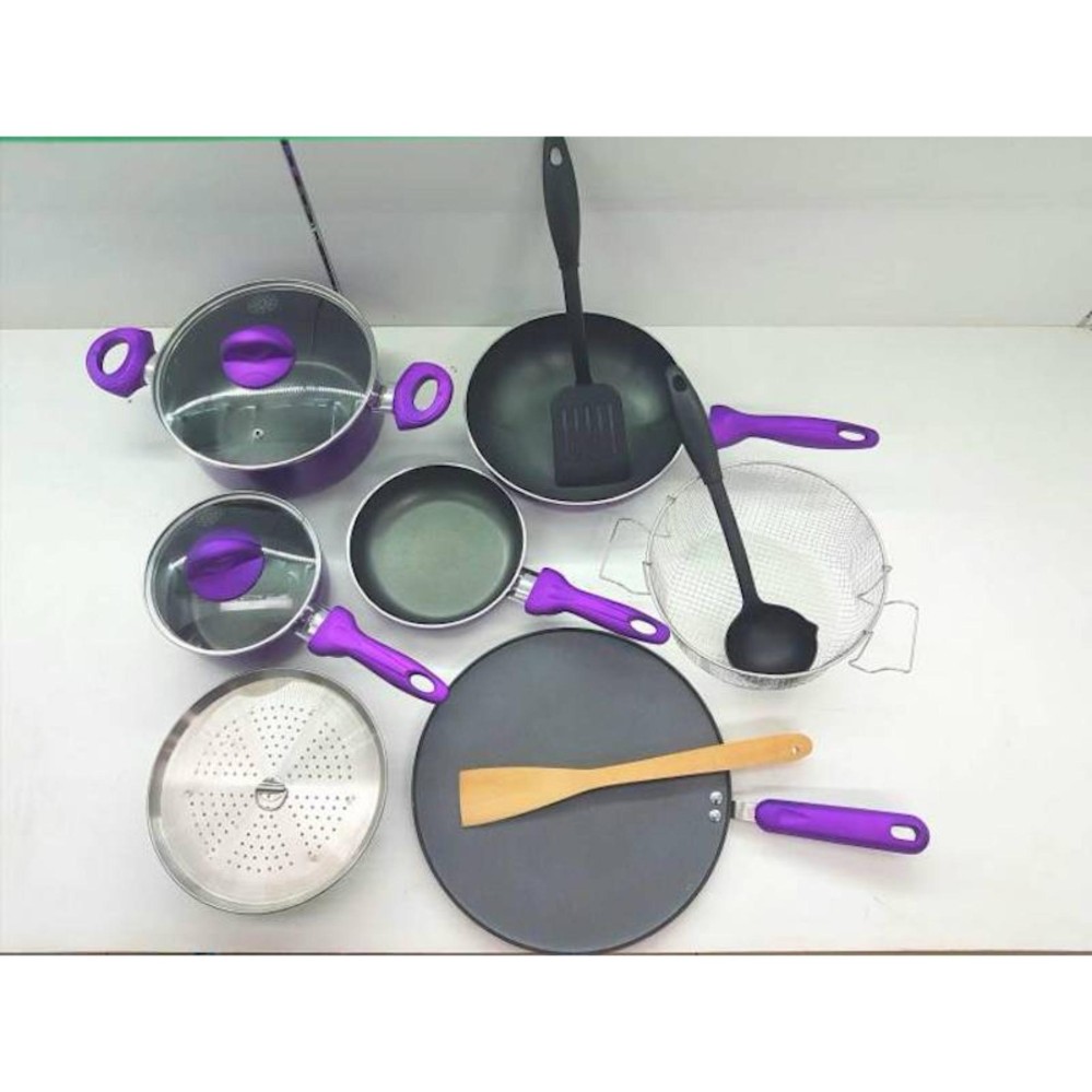 Panci Set Supra Rosemary 12 pcs Ungu