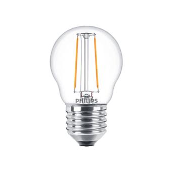 Philips Classic LED Bulb 2-25w P45 (Warm White / Kuning) ...