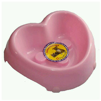 Platinum Tempat Makan KucingAnjing Love Pink