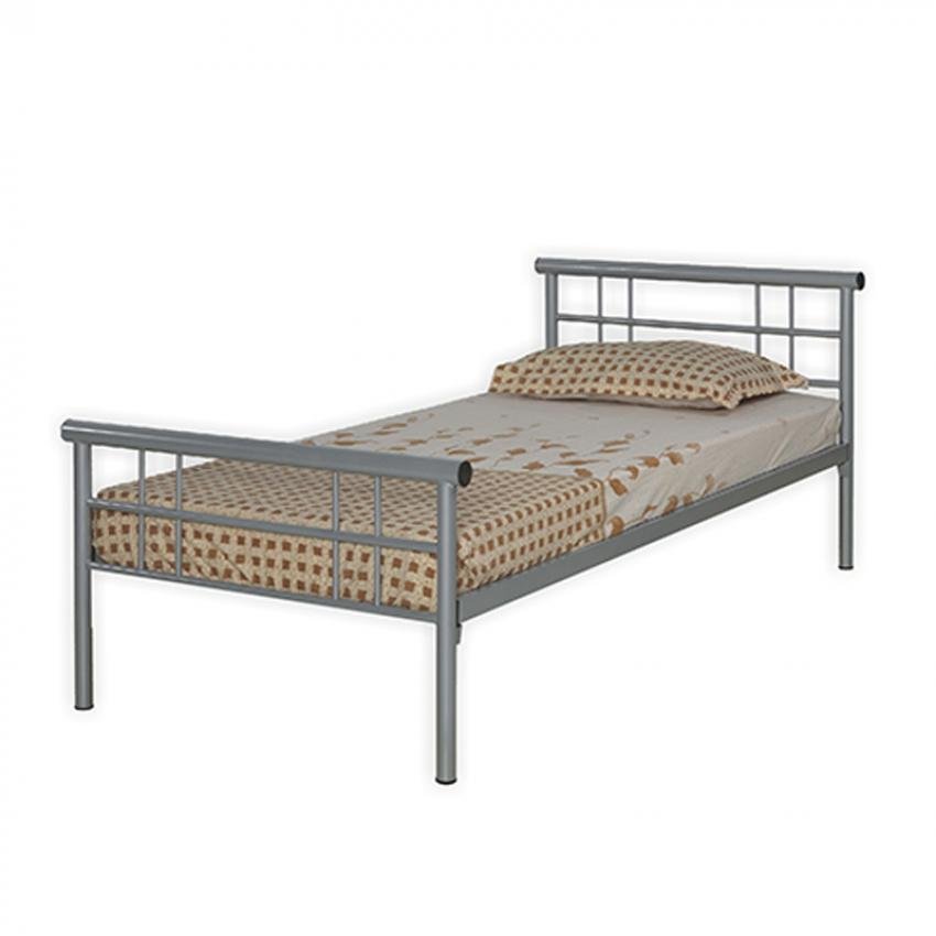 Prissilia Tempat Tidur Yokohama Steel Bed - Abu Abu