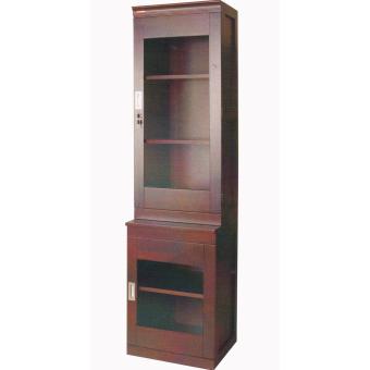 Jual Rak Buku Lemari  Buku 1 pintu  Single Book Cabinet 