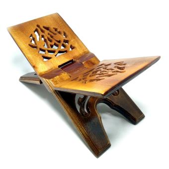 Rekal Al Quran Kayu Jati Ukir P39 - (Alas Baca Al Quran) Maret 2019 - 2 Rekal Al Quran Kayu Jati Ukir P39 - (Alas Baca Al Quran) - 2