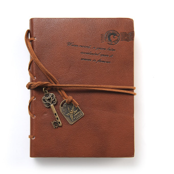 Retro Vintage Buku Catatan Bersampul Kulit Halaman Kosong DalamBuku Harian Diary Buku Catatan Jeruk Mei 2018 - 3 Retro Vintage Buku Catatan Bersampul Kulit Halaman Kosong DalamBuku Harian Diary Buku Catatan Jeruk - 3