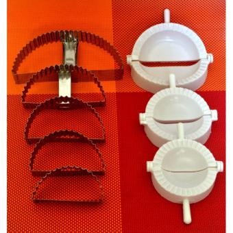 Rosita 8 Pcs Cetakan Kue Pastel/Dumpling/Panada Stainless Steel & Plastik Juni 2018 - 2 Rosita 8 pcs Cetakan Kue Pastel/Dumpling/Panada Stainless Steel & Plastik - 2