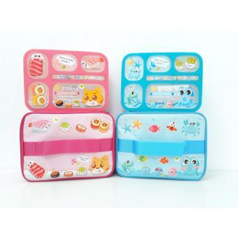 jual set lunch bag dan lunch box tempat makan tas bekal yooyee karakter funplastik di lazada jual set lunch bag dan lunch box tempat makan tas bekal yooyee karakter funplastik di lazada