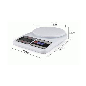 SF - Timbangan Digital Elegan 10Kg - Putih Juni 2018 - 2 SF - Timbangan Digital Elegan 10Kg - Putih - 2