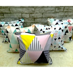 Sarban (1 SET / 5 PCS) Sarung Bantal Sofa / Kursi 40x40