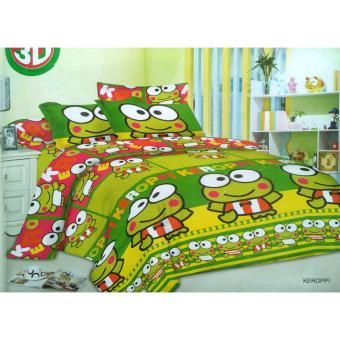 jual sprei crysta 3d ukuran 160 x 200 motif keroppi murah jual sprei crysta 3d ukuran 160 x 200 motif keroppi murah