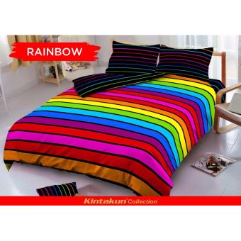 sprei kintakun d luxe uk 180x200 motif rainbow lazada sprei kintakun d luxe uk 180x200 motif rainbow lazada