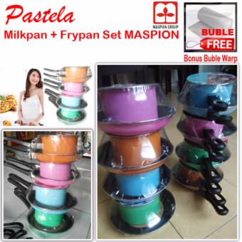 teflon maspion fancy 1set 2pcs frypan 20 cm milkpan 14 teflon maspion fancy 1set 2pcs frypan 20 cm milkpan 14