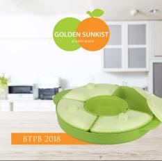 Toples Lebaran / Toples Jajan Bulat isi 5 Golden Sunkist