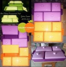 Toples Lebaran / Toples jajan Kotak isi 4 Golden Sunkist